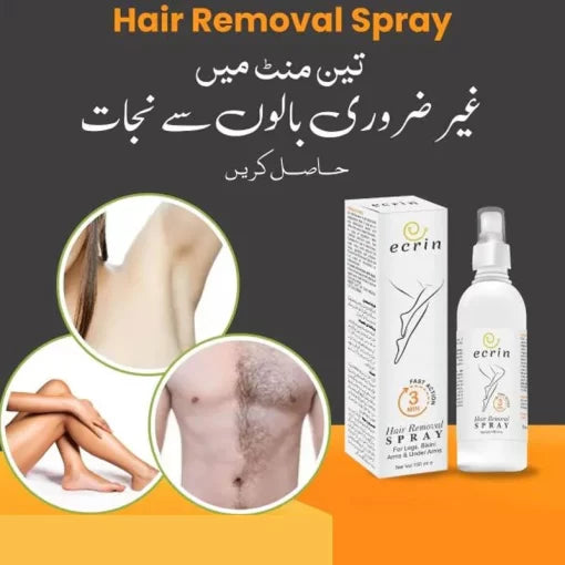 Ecrin Hair Removal Spray - For Men & Women